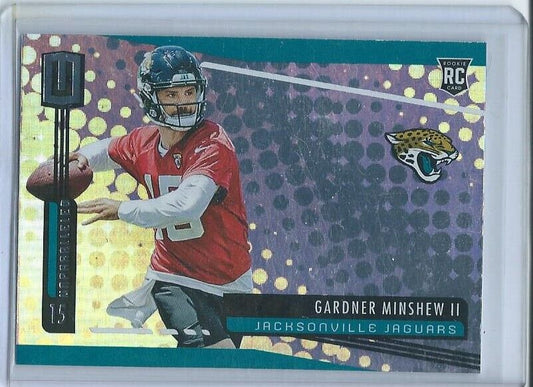 GARDNER MINSHEW II 2019 PANINI UNPARALLELED TRUE ROOKIE RC #290