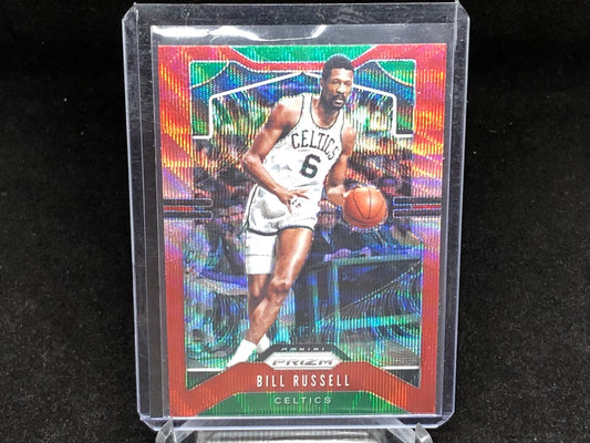 BILL RUSSELL 2019-20 PANINI PRIZM RED RUBY WAVE PRIZM # 21