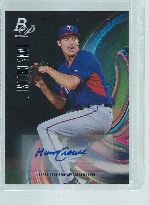 HANS CROUSE 2018 BOWMAN PLATINUM AUTO PROSPECT