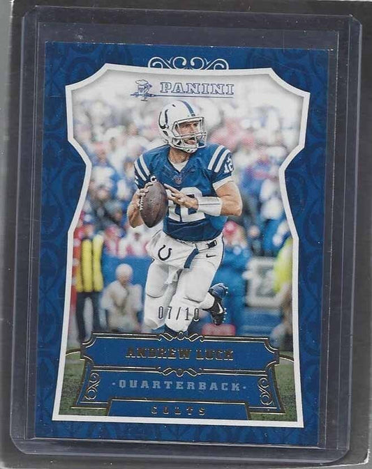 ANDREW LUCK 2016 PANINI GOLD #D 7/10