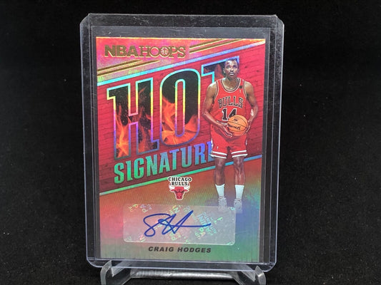 CRAIG HODGES 2018-19 PANINI NBA HOOPS HOT SIGNATURES AUTO