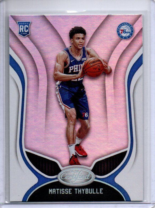 MATISSE THYBULLE 2019-20 PANINI CERTIFIED TRUE ROOKIE RC #193