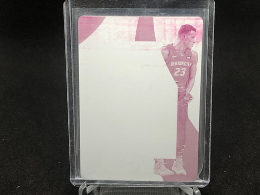 BLAKE GRIFFIN 2019-20 IMMACULATE SNEAK PEAK HEEL LOGO MAGENTA PLATE #D 1/1