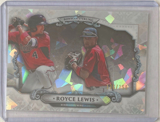 ROYCE LEWIS 2018 BOWMAN STERLING PROSPECT ATOMIC ICE REFRACTOR #D 136/150