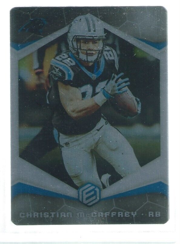 CHRISTIAN MCCAFFREY 2018 PANINI ELEMENTS METAL #D 60/75