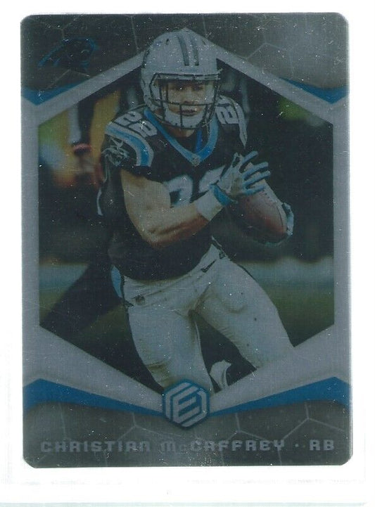 CHRISTIAN MCCAFFREY 2018 PANINI ELEMENTS METAL #D 60/75