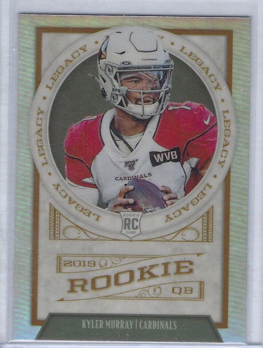KYLER MURRAY 2019 PANINI CHRONICLES LEGACY SILVER PRIZM RC #217