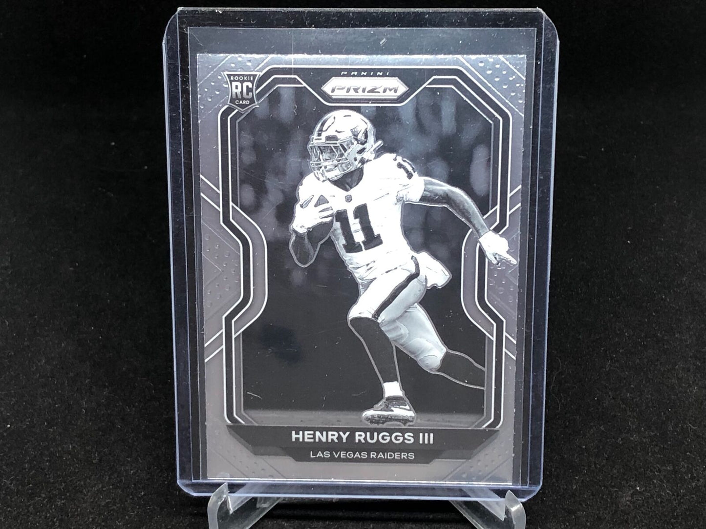 HENRY RUGGS 2020 PANINI PRIZM NEGATIVE PHOTO VARIATION SSP SHORT PRINT RC # 372