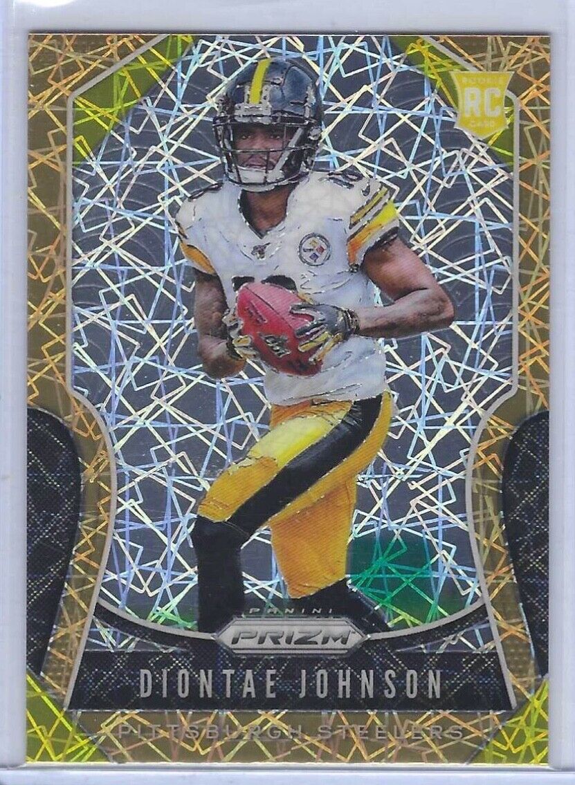 DIONTAE JOHNSON 2019 PANINI PRIZM LAZER PRIZMS SP RC #352