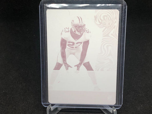 MARSHON LATTIMORE 2018 PANINI PLATES & PATCHES PRINTING PLATE #D 1/1