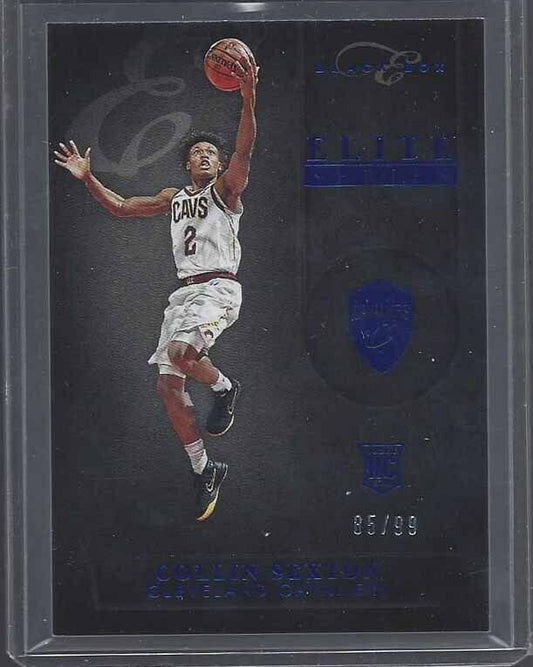COLLIN SEXTON 2018-19 PANINI CHRONICLES BLACK BOX ELITE SERIES BLUE RC #D 85/99