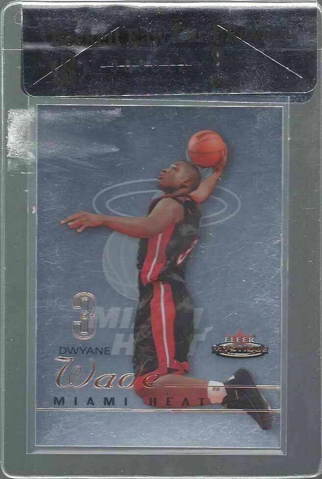 DWYANE WADE 2003-04 FLEER MYSTIQUE TRUE ROOKIE RC #D 312/999 BGS 9 MINT