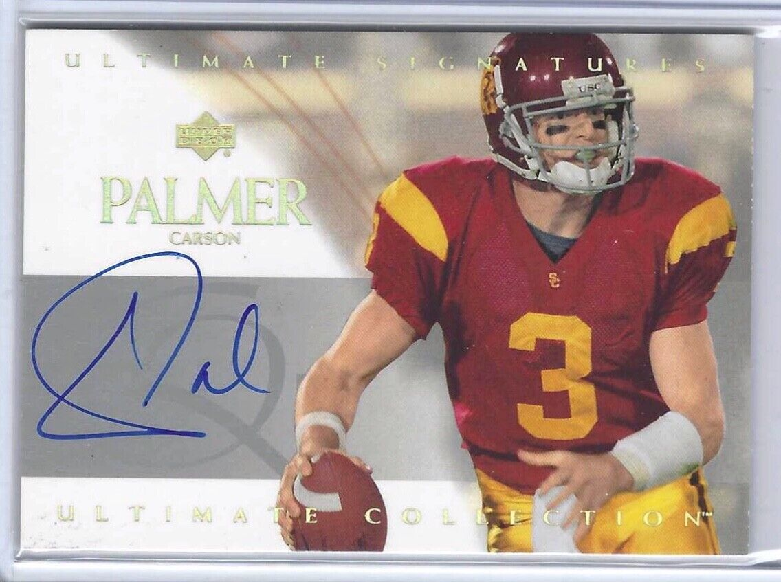 CARSON PALMER 2003 UPPER DECK ULTIMATE SIGNATURES ROOKIE AUTO RC #US-CP