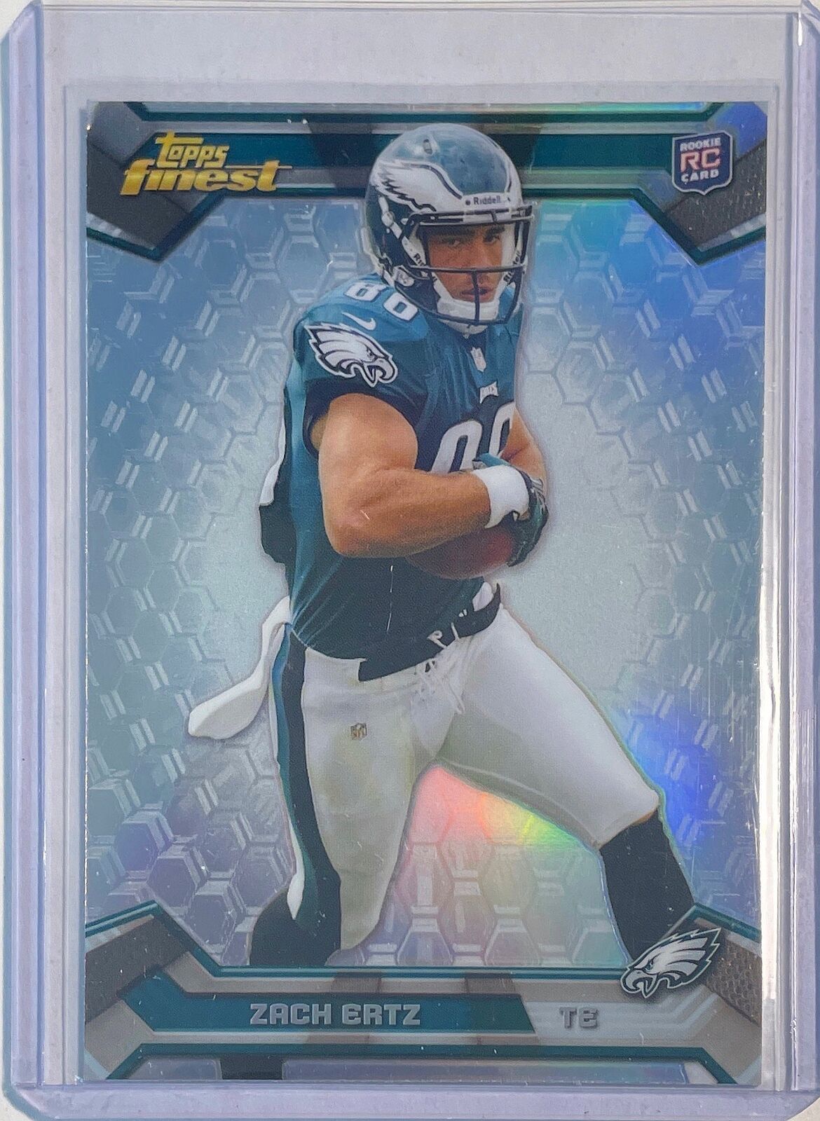 ZACH ERTZ 2013 TOPPS FINEST SILVER REFRACTOR ROOKIE RC #102