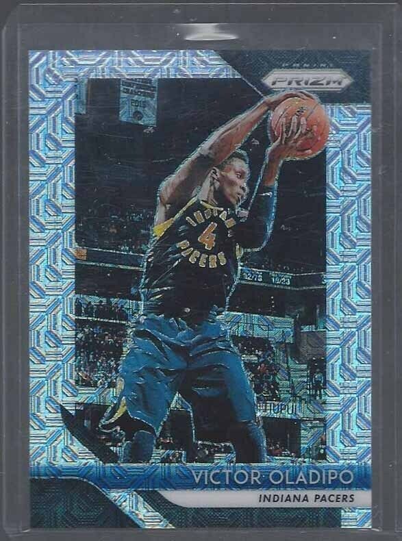 1/1 VICTOR OLADIPO 2018-19 PANINI PRIZM MOJO PRIZMS #D 4/25 HIS JERSEY #4 !!!!