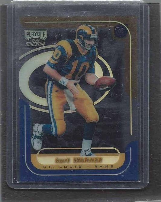 KURT WARNER 1999 PLAYOFF MOMENTUM SSD RAMS TRUE ROOKIE RC #144