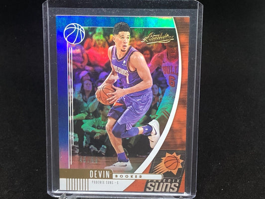 DEVIN BOOKER 2019-20 PANINI ABSOLUTE BLUE #D 45/99