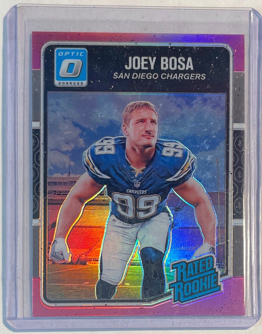 JOEY BOSA 2016 PANINI DONRUSS OPTIC RATED ROOKIE PINK ROOKIE RC #175