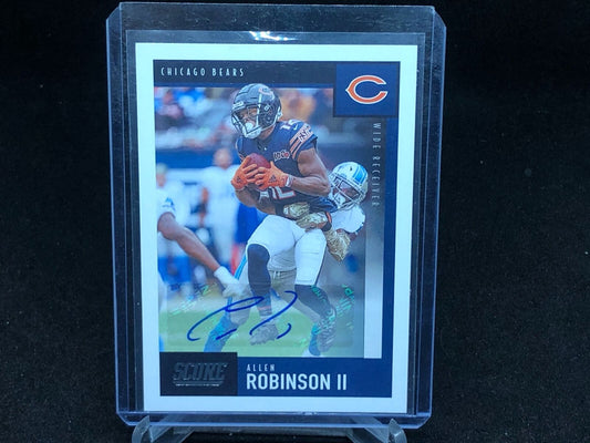 ALLEN ROBINSON II 2020 PANINI SCORE AUTO # 204