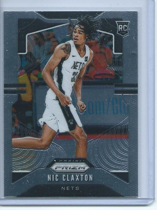 NIC CLAXTON 2019-20 PANINI PRIZM TRUE ROOKIE RC #292