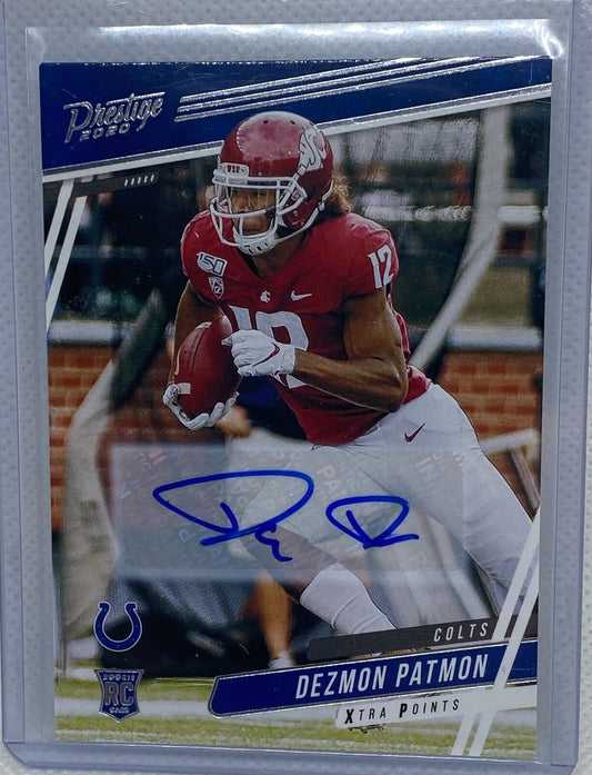 DEZMON PATMON 2020 PANINI PRESTIGE XTRA POINTS AUTO RC #237