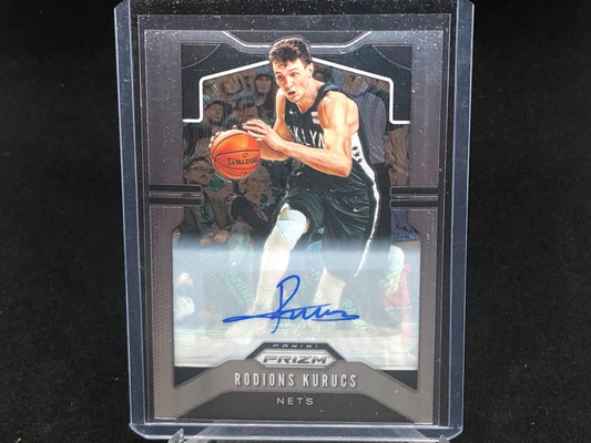RODIONS KURUCS 2019-20 PANINI PRIZM AUTO # 52