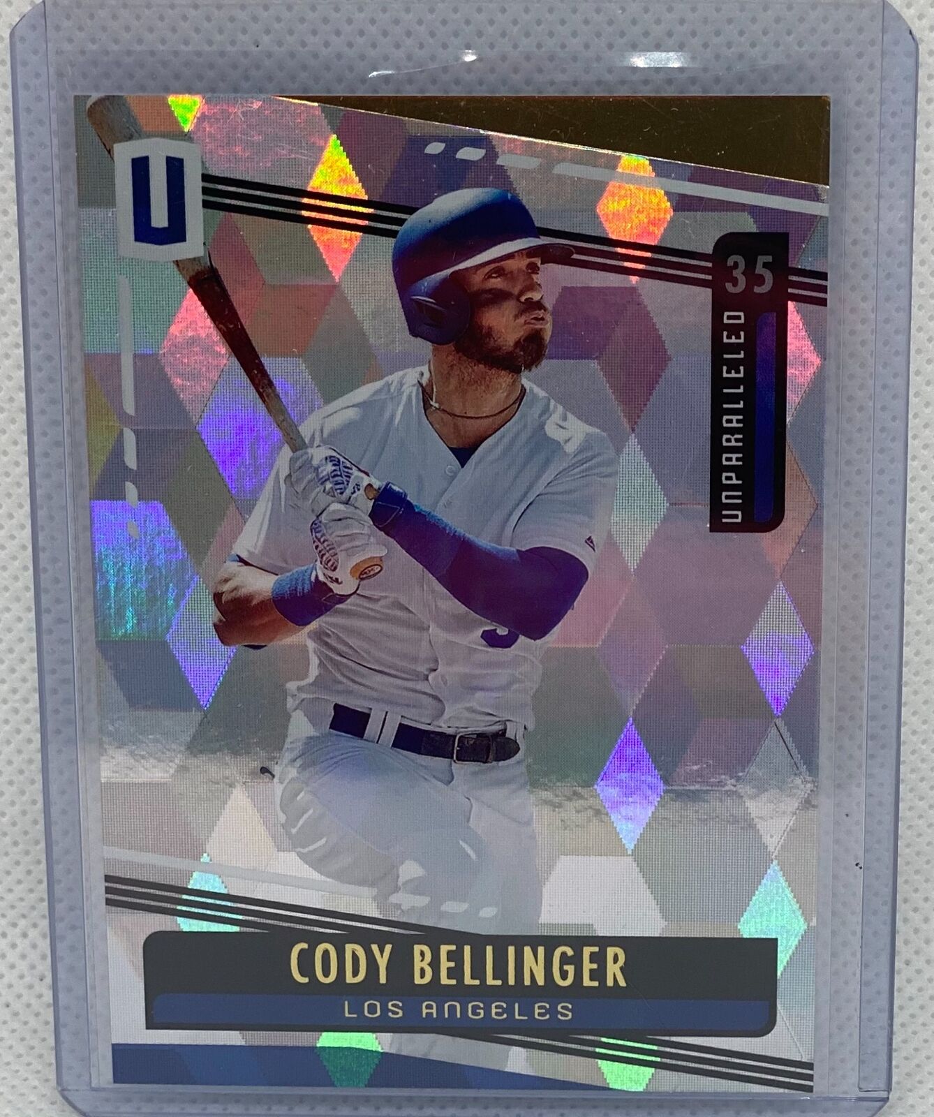 CODY BELLINGER 2019 PANINI UNPARALLELED BASEBALL CUBIC #D 12/25