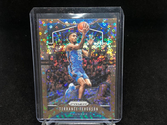 TERRANCE FERGUSON 2019-20 PANINI PRIZM FAST BREAK BRONZE PRIZM #D 14/20