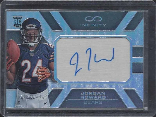 JORDAN HOWARD 2016 PANINI INFINITY BEARS ON CARD ROOKIE AUTO RC #D 278/288