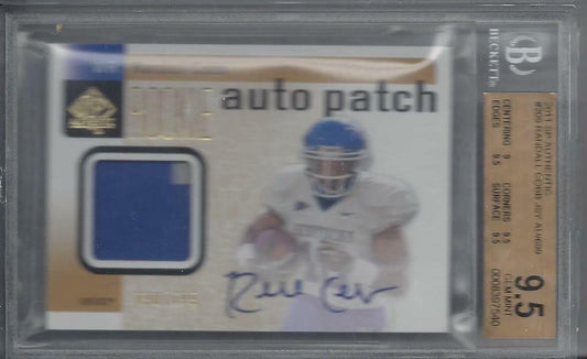RANDALL COBB 2011 SP AUTHENTIC PACKERS RPA PATCH AUTO RC #D /699 BGS 9.5 w 10 AU