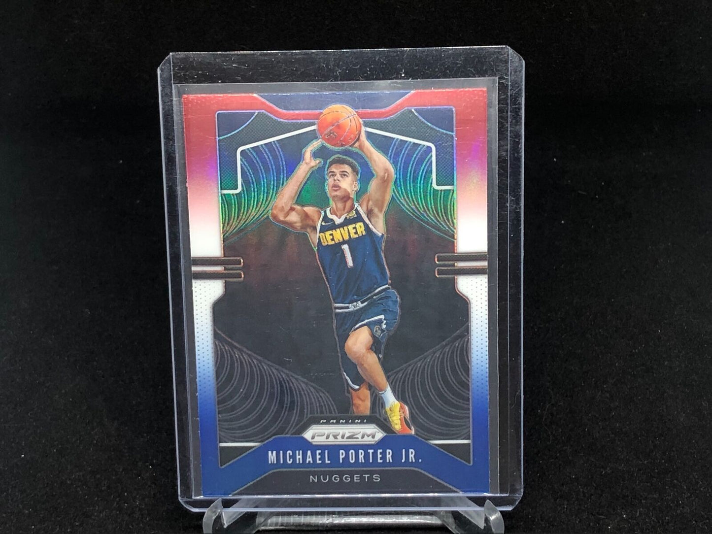 MICHAEL PORTER JR 2019-20 PANINI PRIZM RED WHITE BLUE PRIZM # 88