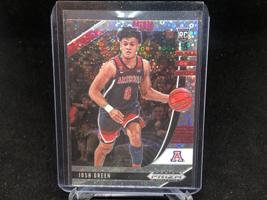JOSH GREEN 2020-21 PANINI PRIZM DRAFT PICKS FAST BREAK SILVER PRIZM RC # 61
