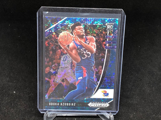 UDOKA AZUBUIKE 2020-21 PANINI PRIZM DRAFT PICKS BLUE FAST BREAK PRIZM RC #D /175