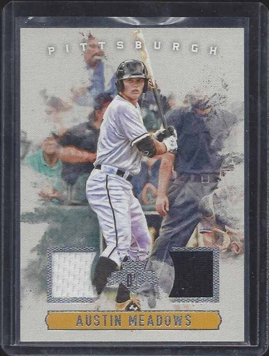 AUSTIN MEADOWS 2017 DIAMOND KINGS PIRATES DUAL PROSPECT JERSEY