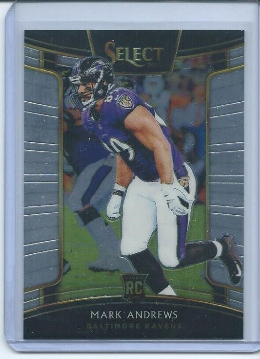 MARK ANDREWS 2018 PANINI SELECT CONCOURSE TRUE ROOKIE RC #71