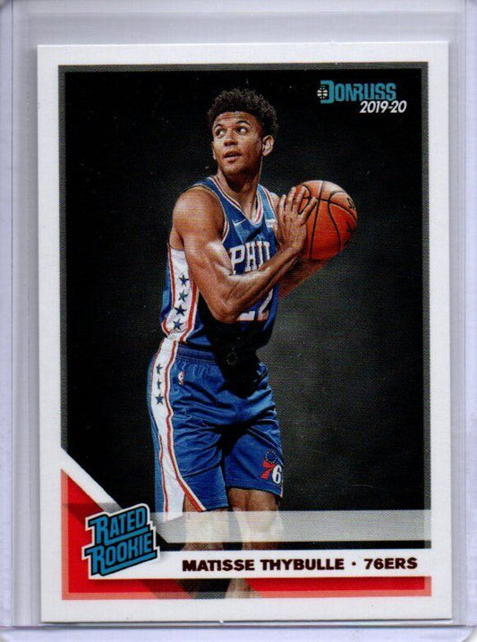 MATISSE THYBULLE 2019-20 PANINI DONRUSS TRUE ROOKIE RC #219