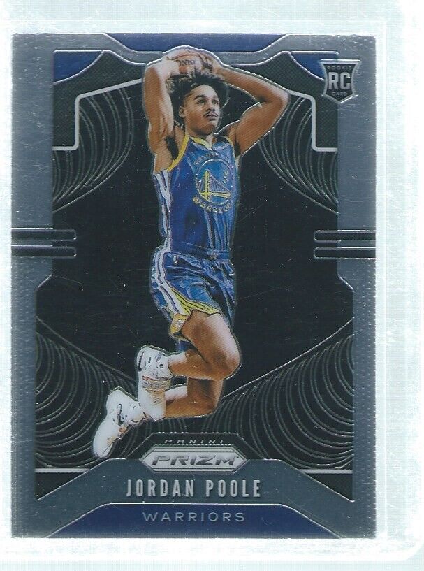 JORDAN POOLE 2019-20 PANINI PRIZM TRUE ROOKIE RC #272