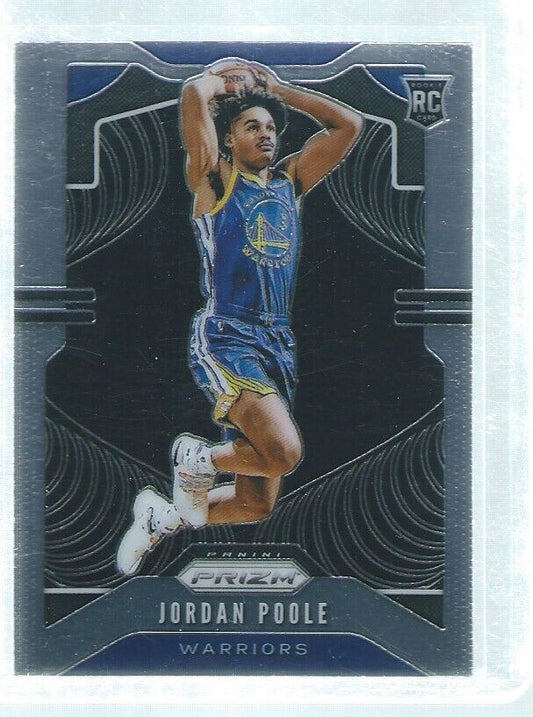JORDAN POOLE 2019-20 PANINI PRIZM TRUE ROOKIE RC #272