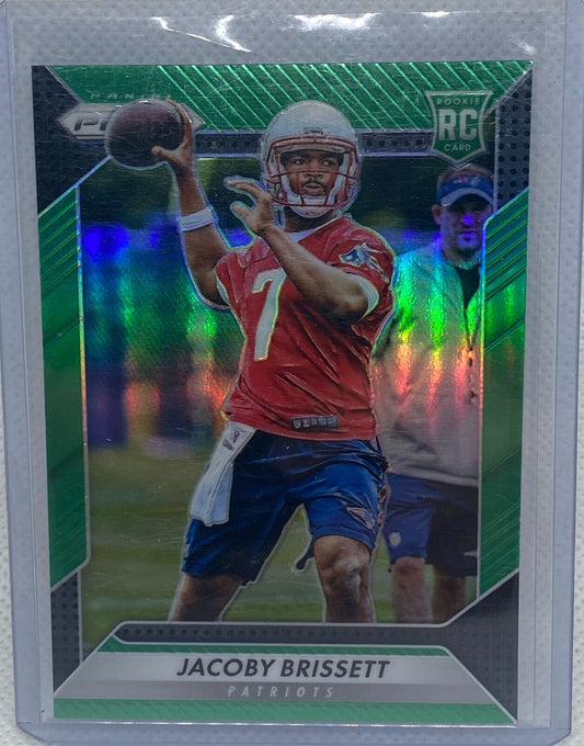 JACOBY BRISSETT 2016 PANINI PRIZM GREEN PRIZMS RC #292