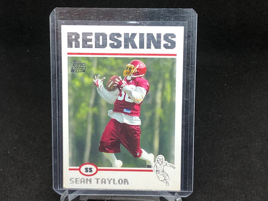 SEAN TAYLOR 2004 TOPPS TRUE ROOKIE RC # 347