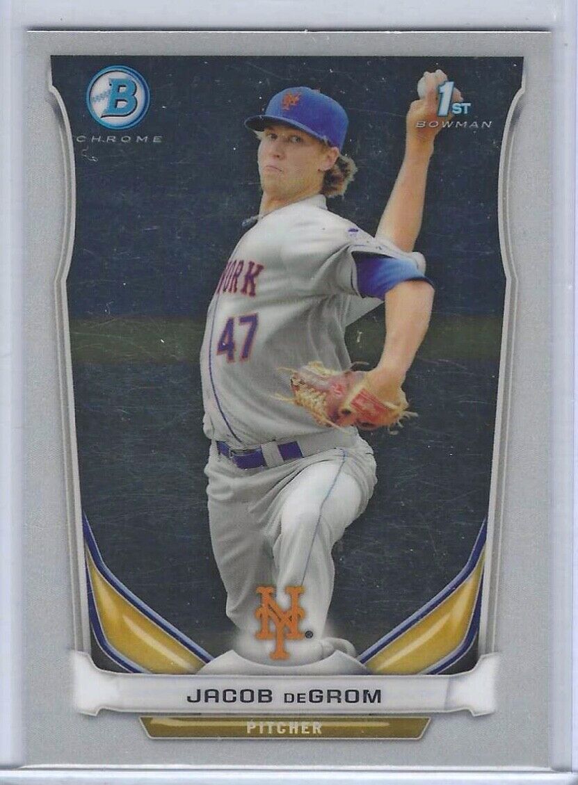JACOB DEGROM 2014 BOWMAN CHROME 1ST PROSPECT #CDP73