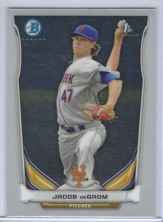 JACOB DEGROM 2014 BOWMAN CHROME 1ST PROSPECT #CDP73