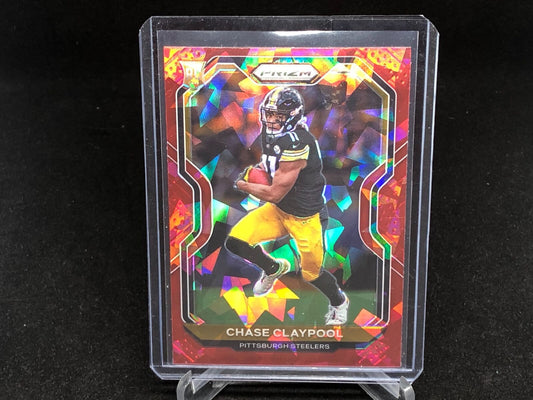 CHASE CLAYPOOL 2020 PANINI PRIZM RED CRACKED ICE PRIZM RC # 392