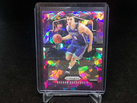 BOGDAN BOGDANOVIC 2019-20 PANINI PRIZM PURPLE CRACKED ICE PRIZM #D 63/149