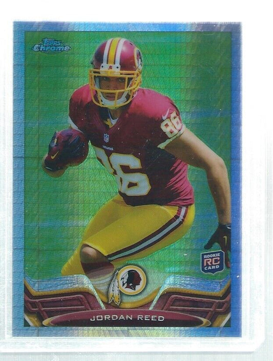 JORDAN REED 2013 TOPPS CHROME PRISM REFRACTOR ROOKIE RC #D 130/260
