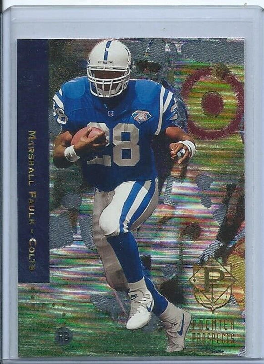 MARSHALL FAULK 1994 UPPER DECK SP PREMIER PROSPECTS TRUE ROOKIE RC #3