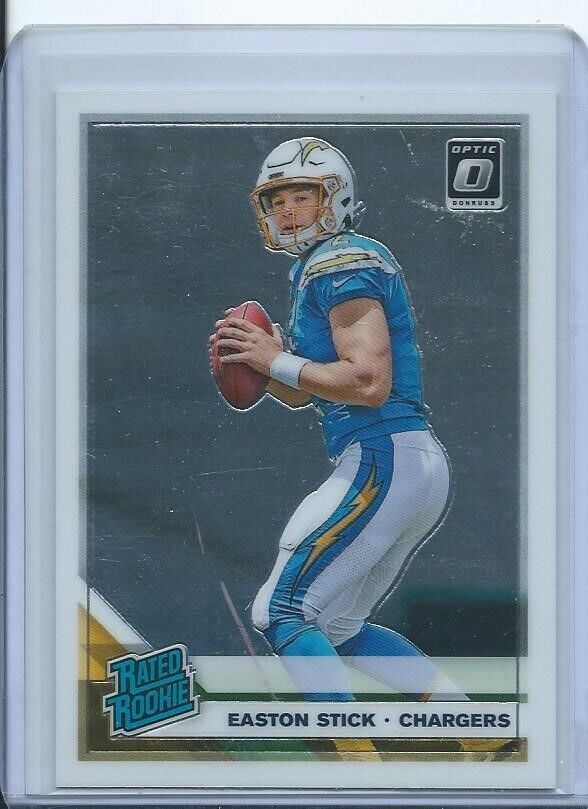 EASTON STICK 2019 PANINI DONRUSS OPTIC TRUE ROOKIE RC #189
