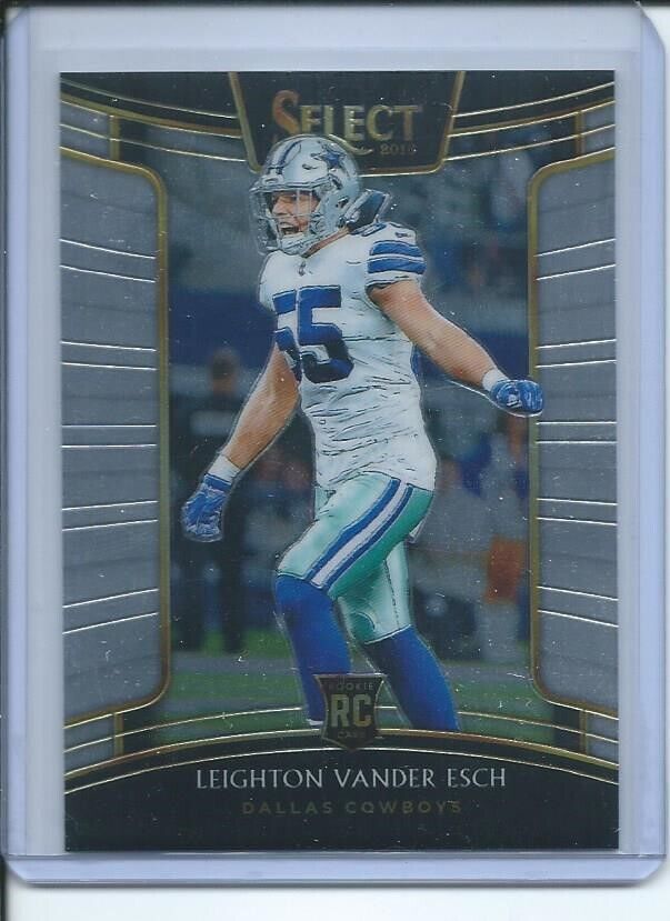 LEIGHTON VANDER ESCH 2018 PANINI SELECT CONCOURSE TRUE ROOKIE RC #92