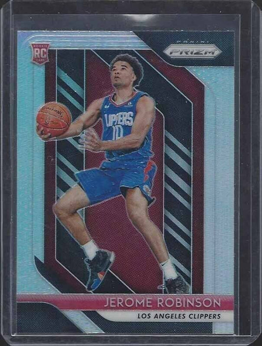 JEROME ROBINSON 2018-19 PANINI PRIZM SILVER PRIZMS ROOKIE RC #194