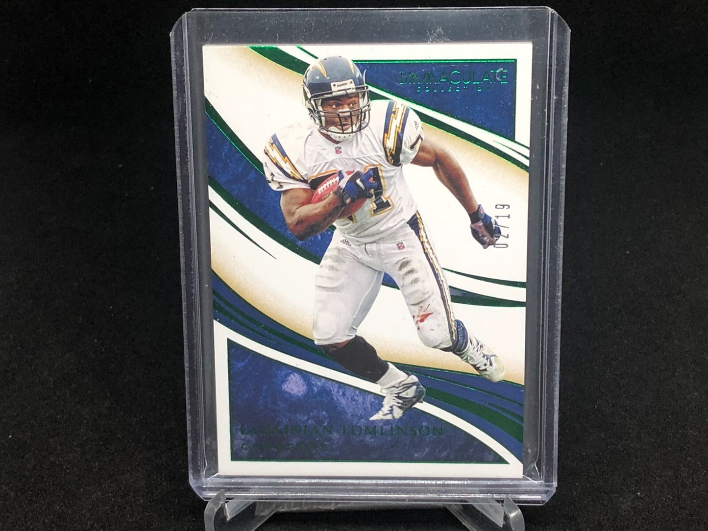 LADAINIAN TOMLINSON 2020 IMMACULATE GREEN #D 2/19
